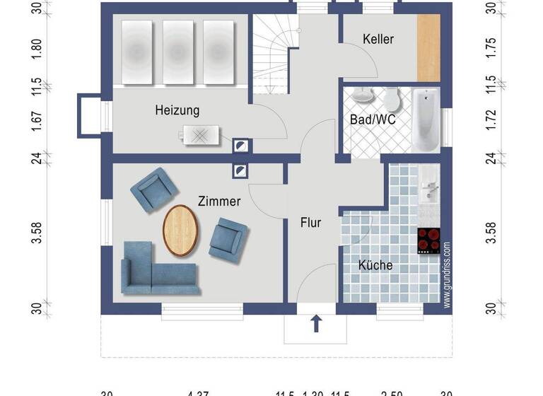 Einfamilienhaus zum Kauf 299.000 € 6 Zimmer 132 m² 574 m² Grundstück Herrischried 79737