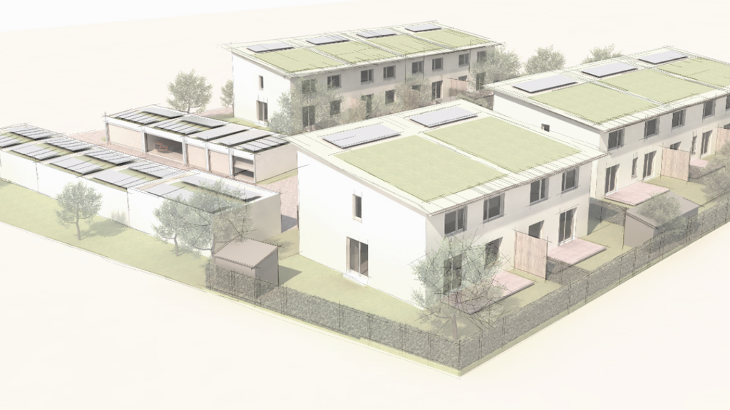 Quartiersentwicklung Birkenweg Süd Reiheneckhaus Dreispänner 3c