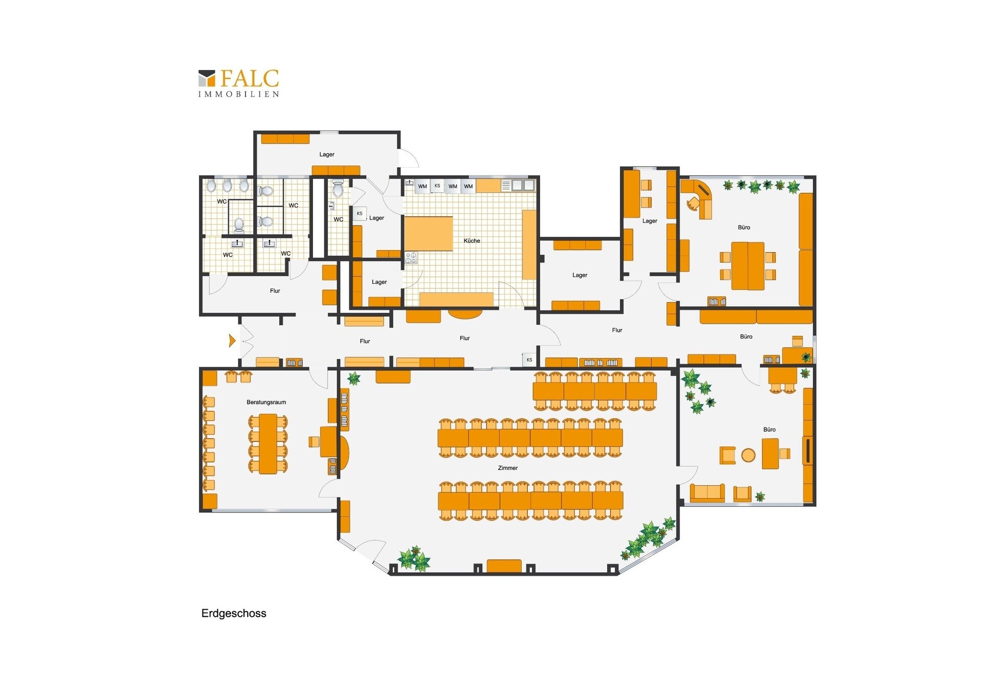 Büro-/Praxisfläche zum Kauf provisionsfrei 585 € 10 Zimmer 426 m²<br/>Bürofläche Schaala Rudolstadt 07407