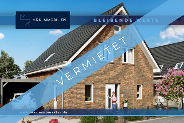 Einfamilienhaus zur Miete - Erstbezug 1.150 € 4,5 Zimmer 128 m² 510 m² Grundstück frei ab 01.09.2025 Rieste Rieste 49597