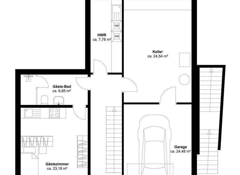 Villa zum Kauf 1.220.000 € 6 Zimmer 220 m² 448 m² Grundstück Wasenweiler Ihringen 79241