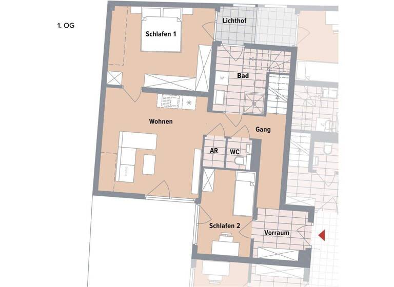 Maisonette zum Kauf - Erstbezug 494.500 € 4 Zimmer 91,5 m² 1. Geschoss Wien 1230