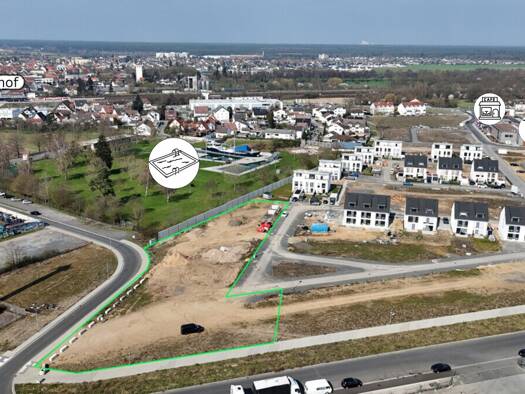 Grundstück zum Kauf 430.000 € 796 m² Grundstück Malatyastraße 16A-16C Babenhausen Babenhausen 64832