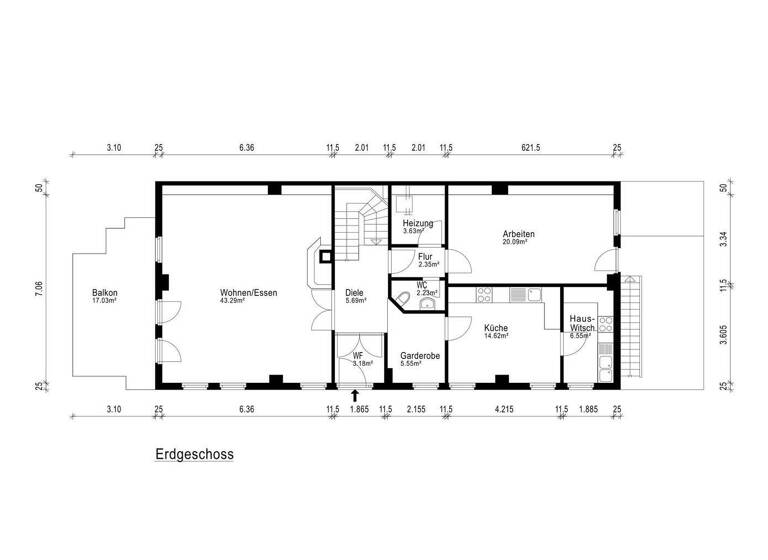 Mehrfamilienhaus zum Kauf 599.000 € 6 Zimmer 191 m² 947 m² Grundstück Quettingen Leverkusen 51381