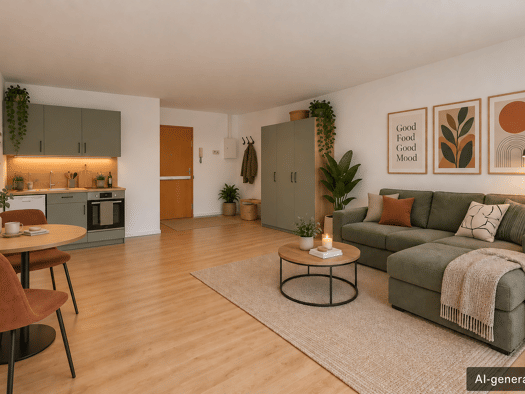 Wohnung zum Kauf 84.800 € 1 Zimmer 33,8 m² 1. Geschoss frei ab sofort Plattenhardt Filderstadt 70794