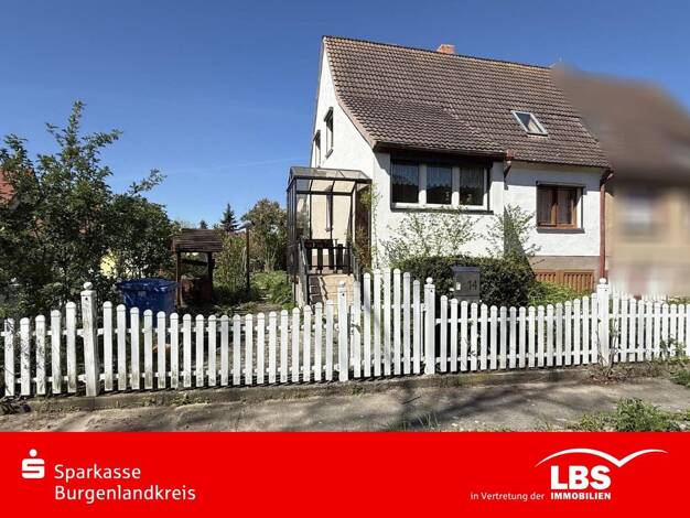 Doppelhaushälfte zum Kauf 80.000 € 6 Zimmer 115 m² 422 m² Grundstück Reinsdorf Nebra (Unstrut) 06642