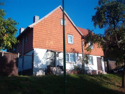 Haus zum Kauf 39.500 € 4 Zimmer 60 m² 264 m² Grundstück Teichstraße Heudeber Nordharz 38855