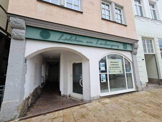 Laden zur Miete provisionsfrei 500 € 195,3 m² Verkaufsfläche Steinweg 44 Mühlhausen Mühlhausen 99974