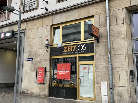 Laden zur Miete provisionsfrei 2.300 € 62 m² Verkaufsfläche Wallstraße 17 Innere Altstadt Dresden 01067