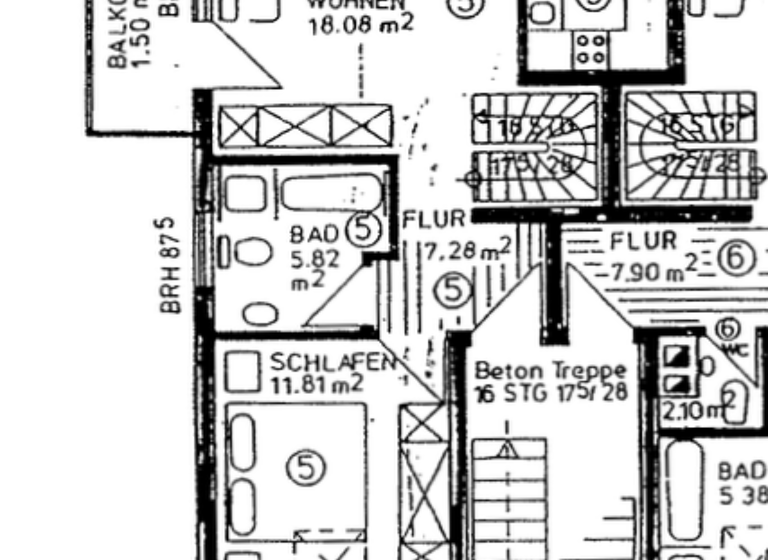 Wohnung zum Kauf 139.900 € 3 Zimmer 71,4 m² 2. Geschoss Wiesentalweg 36 Untergimpern Neckarbischofsheim 74924