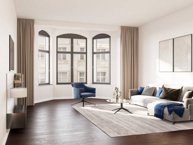 Wohnung zum Kauf - Erstbezug provisionsfrei 1.475.000 € 3 Zimmer 101,2 m² 1. Geschoss Mitte Berlin 10117