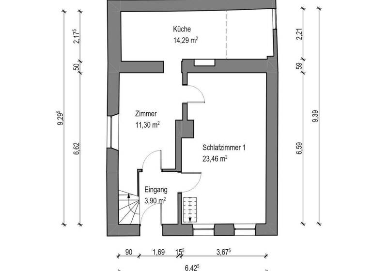 Einfamilienhaus zum Kauf 89.000 € 4 Zimmer 101 m² 196 m² Grundstück Hüttersdorf Schmelz 66839