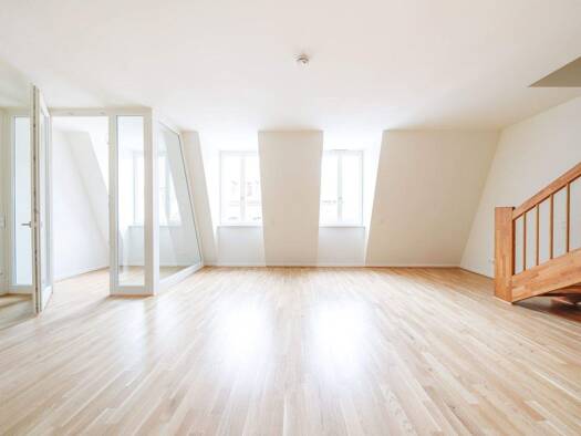 Penthouse zur Miete - Erstbezug 1.472 € 2 Zimmer 89,2 m² 5. Geschoss frei ab 01.02.2026 Rampische Straße 12 Innere Altstadt Dresden 01067