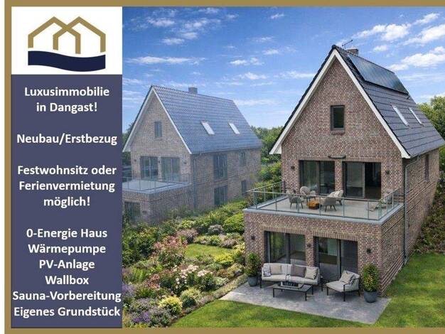 Einfamilienhaus zum Kauf - Erstbezug 998.000 € 4,5 Zimmer 171 m² 500 m² Grundstück Saphuser Strasse 13 Dangast Varel / Dangast 26316