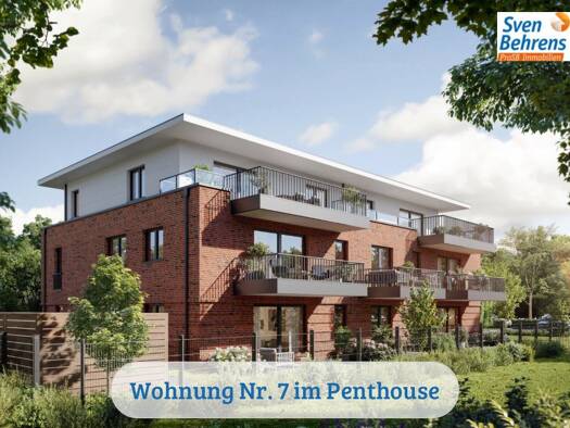 Penthouse zur Miete - Erstbezug 1.350 € 3 Zimmer 96 m² Lilienthal Lilienthal 28865
