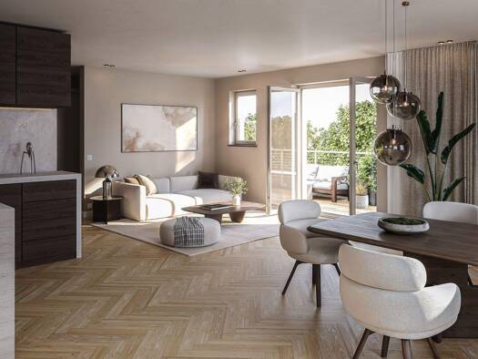 Penthouse zum Kauf - Erstbezug 517.104 € 2 Zimmer 45,4 m² Geschoss 3/3 frei ab 01.09.2027 Wiben-Peter-Straße 17 Lokstedt Eimsbüttel 22529