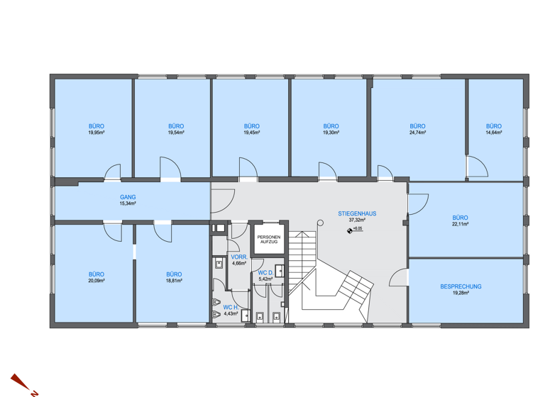 Bürofläche zur Miete 3.690 € 213,3 m² Bürofläche Kufstein 6330