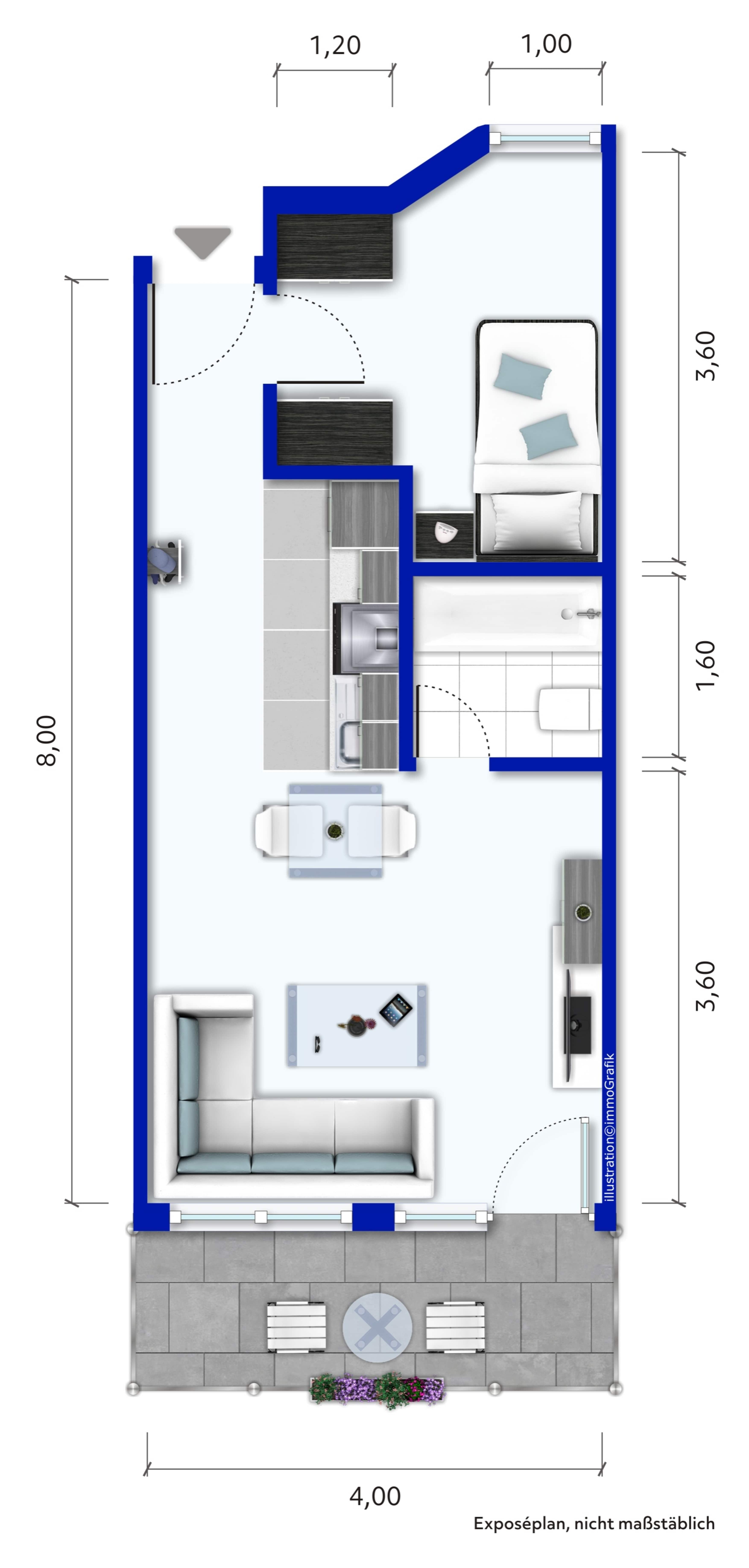 Studio zum Kauf 56.500 € 2 Zimmer 35 m²<br/>Wohnfläche Delitz am Berge Bad Lauchstädt 06246