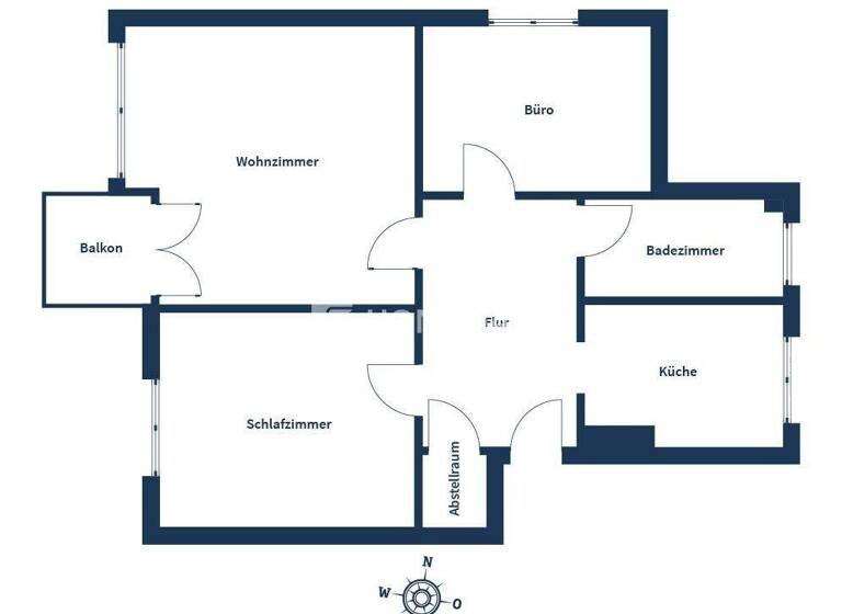 Wohnung zum Kauf 149.000 € 3 Zimmer 66,1 m² 2. Geschoss Detmerode Wolfsburg 38446