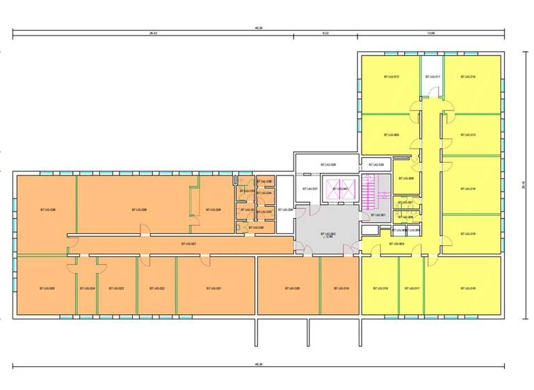 Bürogebäude zur Miete provisionsfrei 307 m² Bürofläche teilbar von 307 m² bis 3.348 m² Tiefenbroich Ratingen 40880