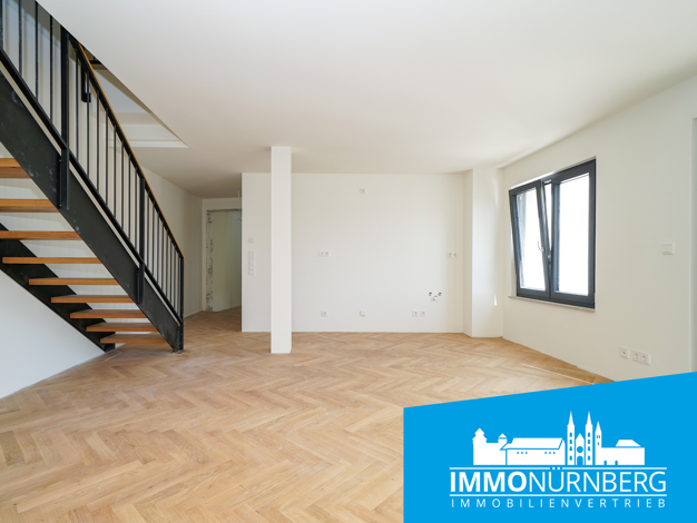 Maisonette zur Miete 1.830 € 3,5 Zimmer 114 m² 2. Geschoss frei ab 01.01.2026 Löhnerstraße 9 St Jobst Nürnberg 90491
