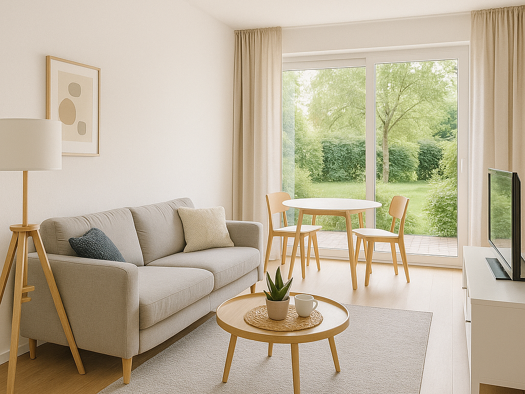 Wohnung zur Miete Wohnen auf Zeit 960 € 2 Zimmer 49 m² frei ab 01.10.2025 Celle 29223