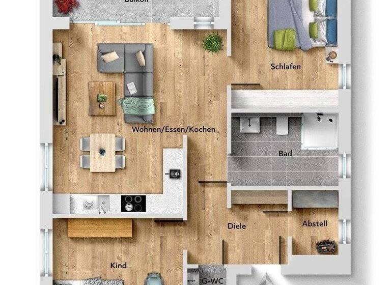 Wohnung zum Kauf provisionsfrei 469.000 € 3 Zimmer 88,9 m² Innenstadt Gütersloh 33330