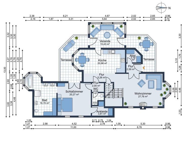 Einfamilienhaus zum Kauf 499.900 € 6 Zimmer 197,1 m² 1.730 m² Grundstück Groß Godems 19372