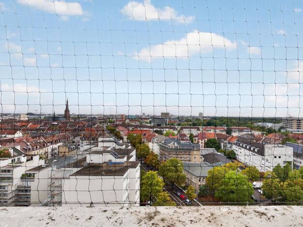 Wohnung zum Kauf 249.000 € 2,5 Zimmer 62,3 m² 13. Geschoss Oststadt Karlsruhe 76131