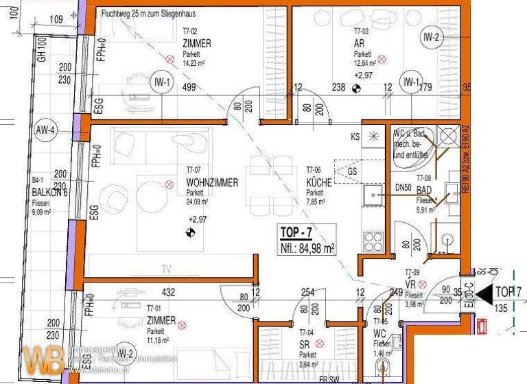 Wohnung zum Kauf - Erstbezug 196.955 € 4 Zimmer 85 m² 1. Geschoss Nickelsdorf 2425