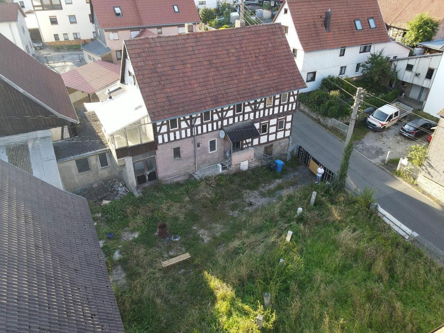 Einfamilienhaus zum Kauf provisionsfrei 45.000 € 5 Zimmer 152 m²<br/>Wohnfläche 710 m²<br/>Grundstück Hauptstraße 25 Kühndorf 98547