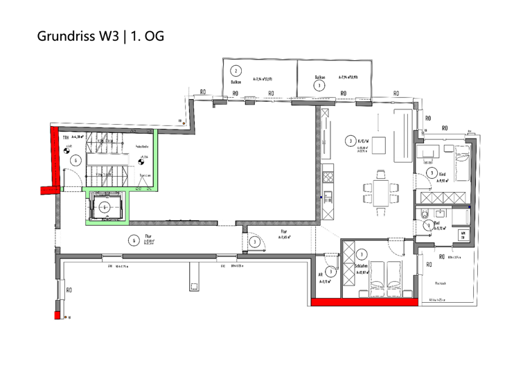 Wohnung zum Kauf - Erstbezug provisionsfrei als Kapitalanlage geeignet 340.000 € 3 Zimmer 77,7 m² Nikolausufer 57 Kues Bernkastel-Kues 54470