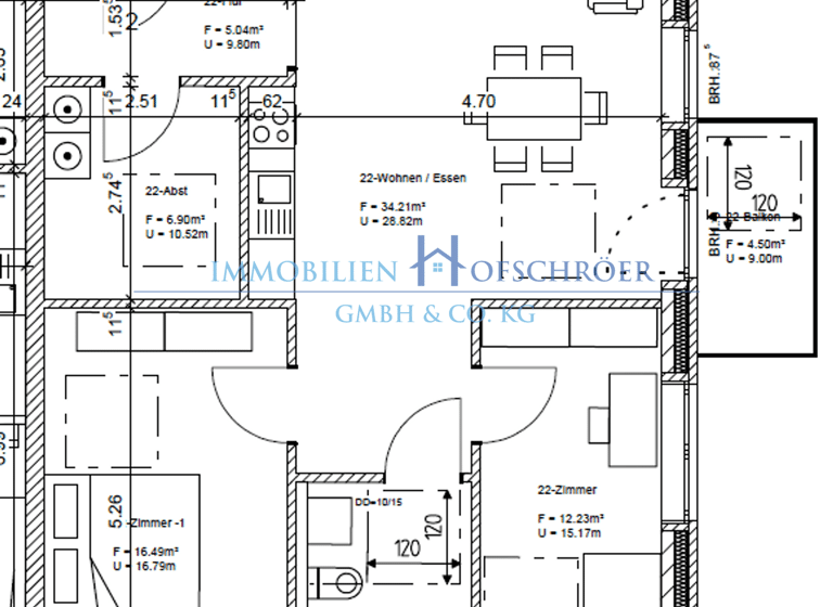 Wohnung zur Miete 810 € 3 Zimmer 83 m²<br/>Wohnfläche 2.<br/>Geschoss ab sofort<br/>Verfügbarkeit Möhlenkamp 1 Esterwegen 26897