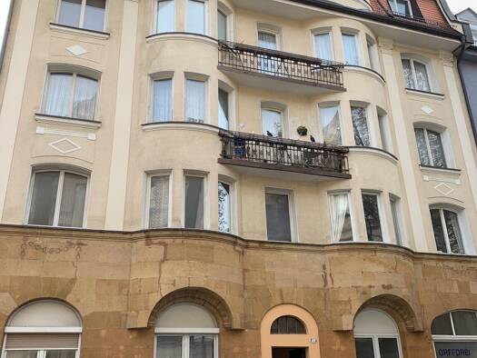 Wohnung zur Miete 625 € 2 Zimmer 62,5 m² Geschoss EG/4 frei ab 01.10.2026 St Leonhard Weiterer Innenstadtgürtel West / Nord / Ost 90439