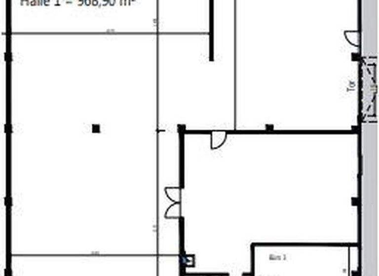 Lagerhalle zur Miete provisionsfrei 969 m² Lagerfläche Meißener Dorfstraße 35 Meißen Minden 32423