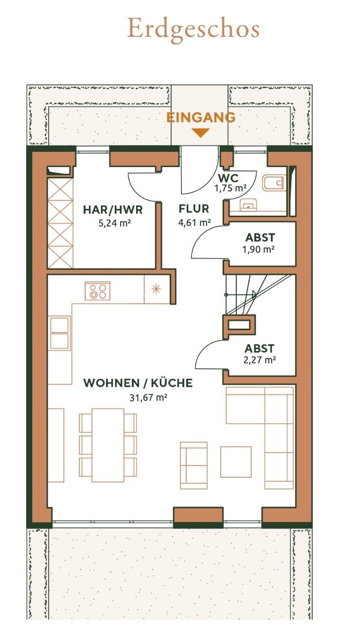 Reihenmittelhaus zum Kauf 859.000 € 5 Zimmer 130 m²<br/>Wohnfläche 1.265 m²<br/>Grundstück Niendorf Hamburg 22455