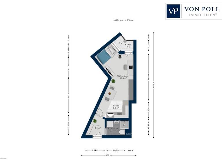 Wohnung zum Kauf 150.000 € 1 Zimmer 30 m²<br/>Wohnfläche Geretsried Geretsried 82538