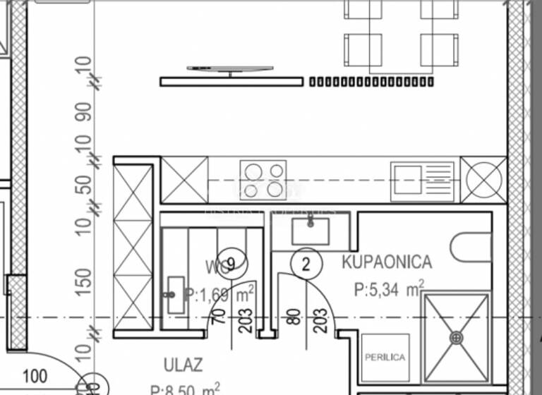 Wohnung zum Kauf 250.000 € 3 Zimmer 3. Geschoss Porec 52440