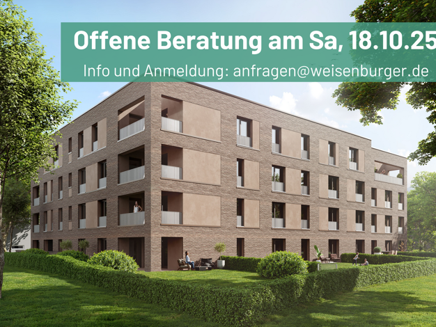 Wohnung zum Kauf - Neubau provisionsfrei 310.365 € 2 Zimmer 51,3 m² 1. Geschoss Hermelinweg 61 Bad Nauheim 61231