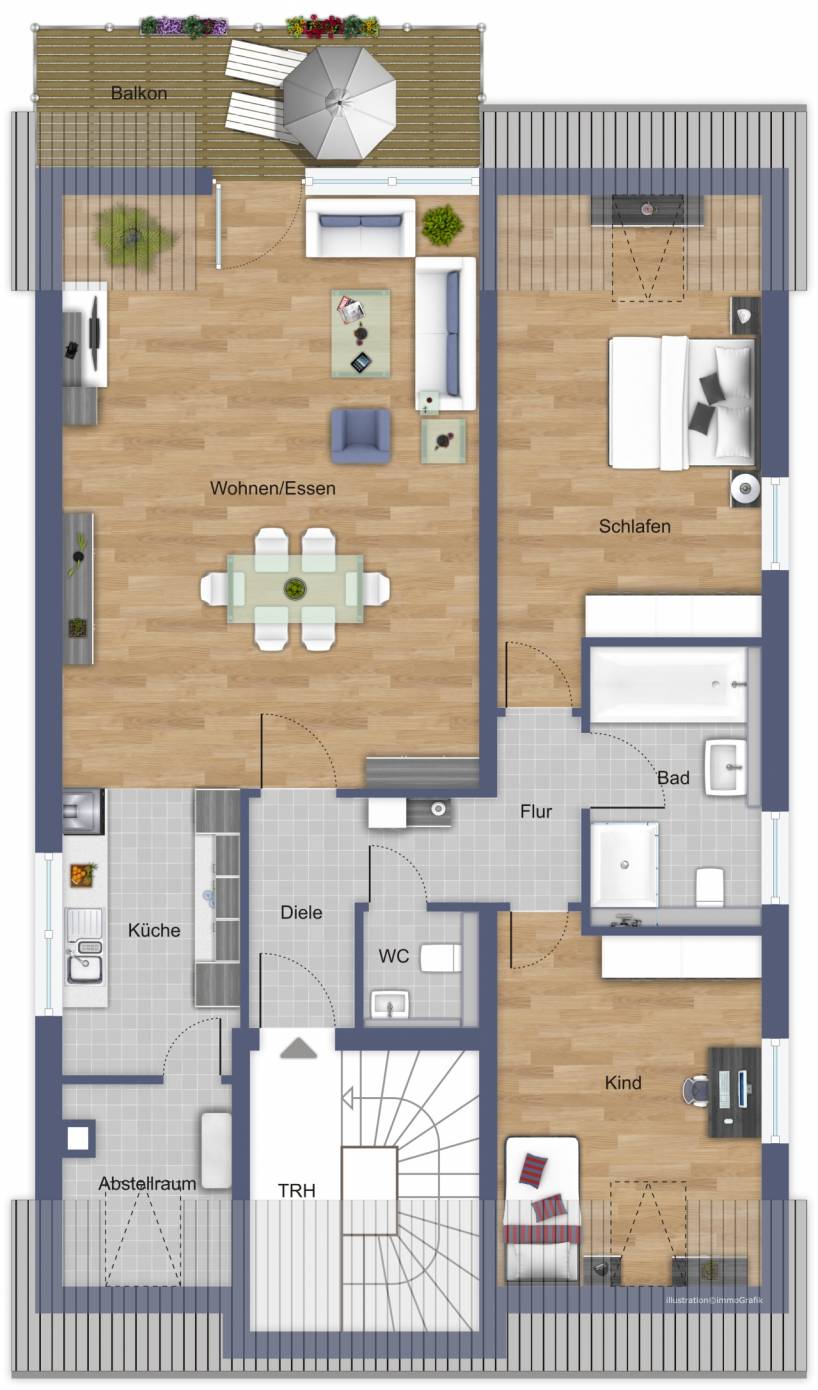 Wohnung zum Kauf 335.000 € 3 Zimmer 87 m²<br/>Wohnfläche Braunkohlenstraße 9 Heidkamp Bergisch Gladbach 51469