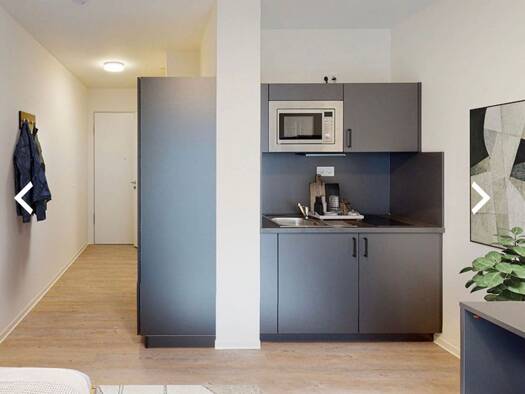 Studio zur Miete 510 € 1 Zimmer 20 m² Geschoss 1/1 frei ab 01.09.2026 Stephanstraße St Peter Weiterer Innenstadtgürtel Süd 90478