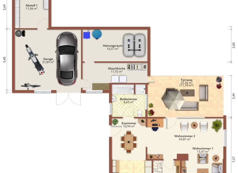 Einfamilienhaus zum Kauf 199.000 € 4 Zimmer 130 m² 1.083 m² Grundstück Neuenwalde Geestland 27607