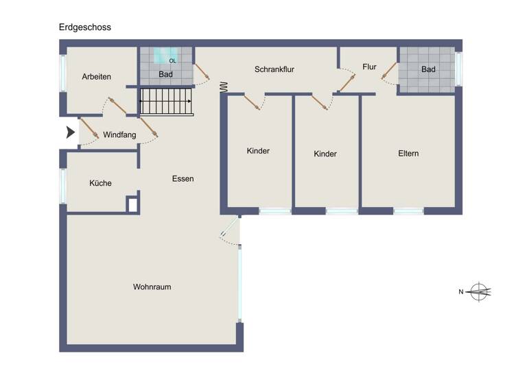 Bungalow zum Kauf 698.000 € 4,5 Zimmer 118,9 m²<br/>Wohnfläche 399 m²<br/>Grundstück Möhringen Stuttgart 70567