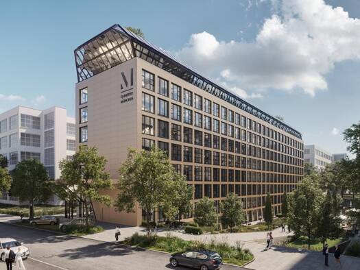 Bürogebäude zur Miete - Erstbezug provisionsfrei 25 € 2.193,6 m² Bürofläche teilbar von 500 m² bis 2.193,6 m² Gmunder Str. 25 Thalk.Obersendl.-Forsten-Fürstenr.-Solln München 81379