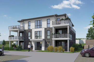 Wohnung zum Kauf - Neubau 304.000 € 3 Zimmer 72,8 m² 1. Geschoss Wissinger Mark 16 Wissingen Bissendorf / Wissingen 49143