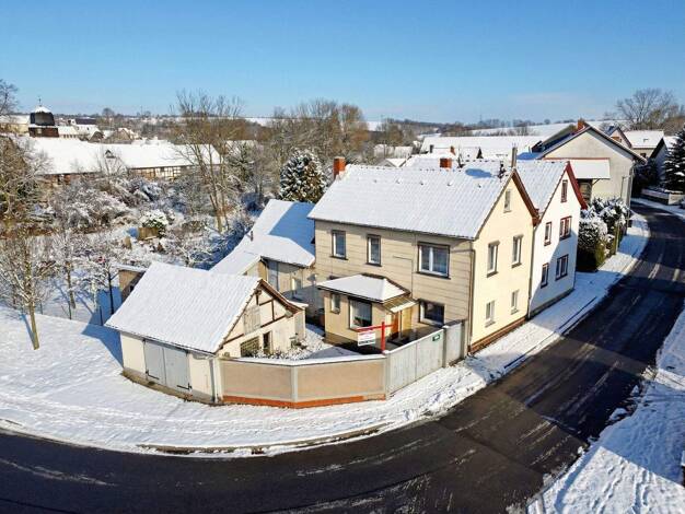 Einfamilienhaus zum Kauf 59.900 € 4 Zimmer 97 m² 214 m² Grundstück frei ab sofort Melborn Hörselberg-Hainich 99820