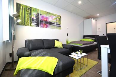 Studio zur Miete Wohnen auf Zeit 1.295 € 1 Zimmer 25 m² Offenbach am Main Offenbach am Main 63065