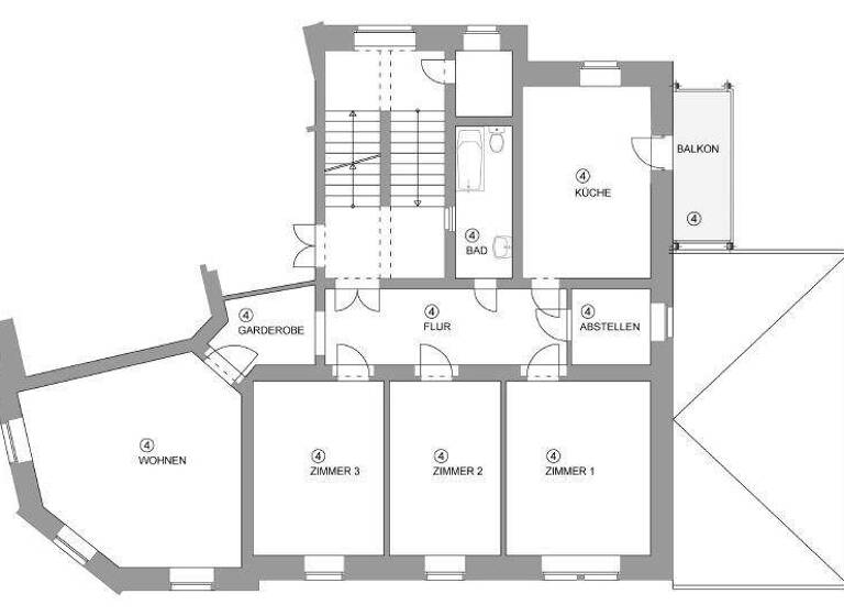 Wohnung zum Kauf 415.900 € 4 Zimmer 123 m² Cotta Dresden 01157