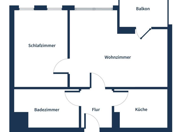 Wohnung zum Kauf 140.000 € 2 Zimmer 45,8 m²<br/>Wohnfläche 2.<br/>Geschoss Südstadt 30 Fürth 90763