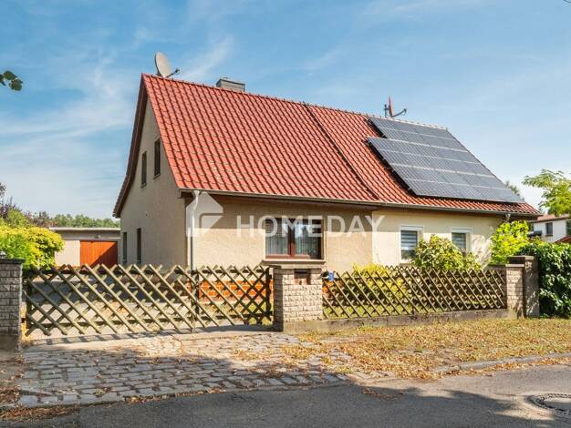 Doppelhaushälfte zum Kauf 275.000 € 3 Zimmer 70,8 m² 1.218 m² Grundstück Hennickendorf Rüdersdorf bei Berlin 15378